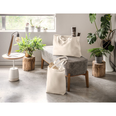 PARMA. Cotton (50), recycled cotton (30) and polyester (20 rPET) bag (280 g/ m²)